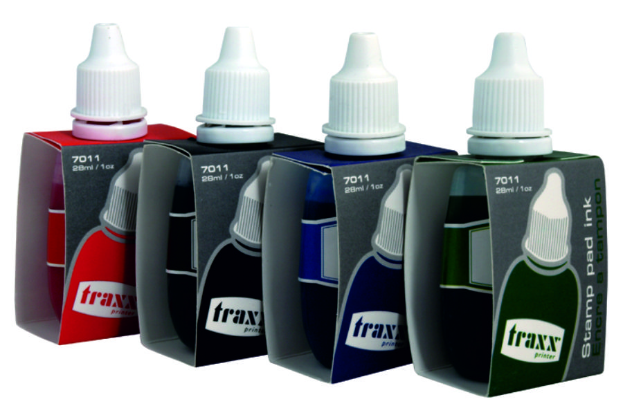 Tusz do uzupełniania pieczątek Traxx 28 ml